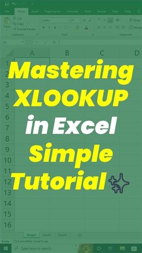 Mastering XLOOKUP in Excel 🔍 | The Ultimate Lookup Formula Explained! Still using VLOOKUP or HLOOKUP? 😮 It’s time to upgrade your Excel skills with XLOOKUP — the most powerful and flexible lookup function in Excel! 💪 ✅ Works left to right and right to left ✅ No need to worry about column index numbers ✅ Handles missing values easily ✅ Perfect for professional reports & dashboards 💡 Formula Example: =XLOOKUP(lookup_value, lookup_array, return_array, [if_not_found]) Master this one formula, an