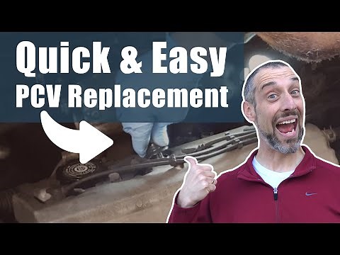 PCV Valve Replacement - Quick and Easy (+ Hose and Grommet)