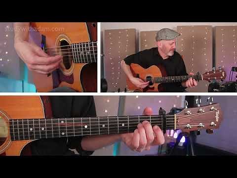 "Killing Me Softly" | Fingerstyle Guitar Lesson | Adam Rafferty