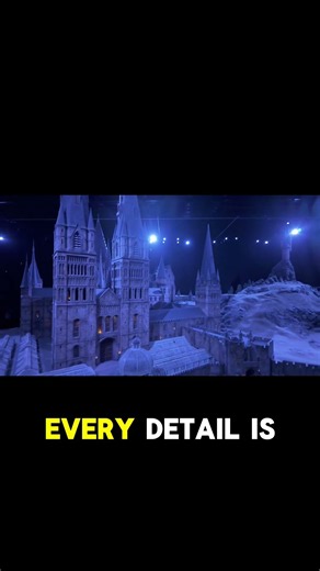 The Hogwarts Castle Model That Fooled Millions #harrypotter #behindthescenes