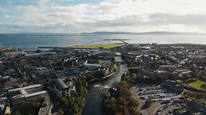 Galway's Grandeur: Aerial Tour of Ireland's Cultural Heart