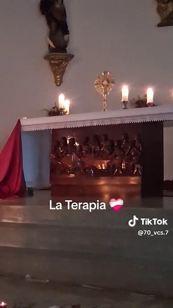 La Terapia ❤️‍🩹 • • • #joven #jovenescristianos #jovencristiano #tiktok #videos #video #jesus #jesuslovesyou #dios #eucaristia #hostia #cristo #pandevida #caminoverdadyvida