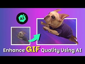 Enhance Animated GIFs Quality for BETTER LOOKING! AI-Powered Solution