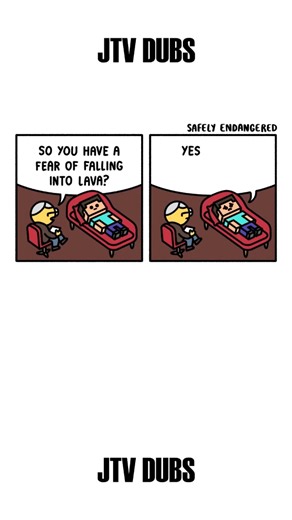 MINECRAFT STEVE FEARS LAVA [Safely Endangered Comic Dub]