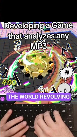 testing the world revolving from #deltarune
