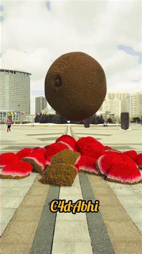 Particle fruit special scattering effect with c4d #shortsfeed #shortsyoutube