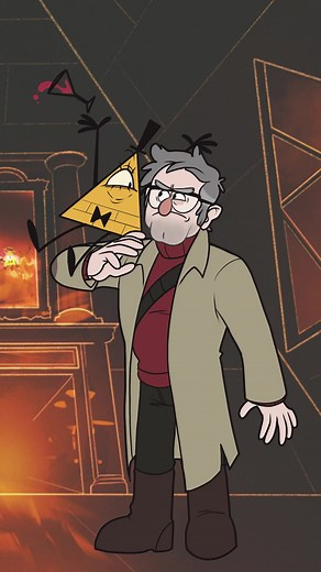 try and tell me this isn't their dynamic 💀 #billford #billcipher #stanfordpines #gravityfalls #bookofbill #animatic #gravityfallsanimation #procreate