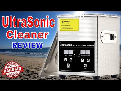 Creworks Digital UltraSonic Cleaner Review 2023