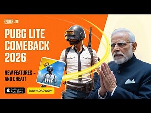 OFFICIAL NEWS 😍 PUBG LITE UNBAN IN INDIA | KRAFTON CEO ON PUBG LITE UNBAN| PUBG LITE NEW UPDATE