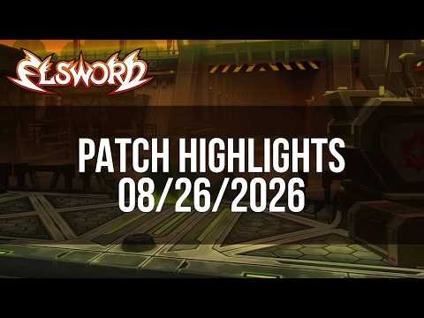 [Elsword Official] 08/26/2026 Patch Highlights
