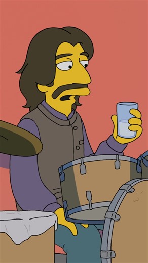 asking the big questions 📺: #thesimpsons #thesimpsonsclips #peterjackson #thebeatles #documentary