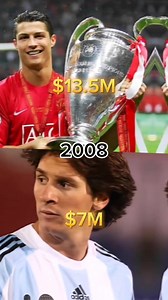 Ronaldo and messi Net Evolution 🤑😎👑 #foryoupage #everyone #leomessi #Aura | Sports 0.7