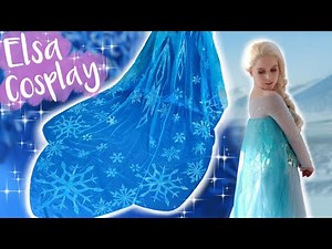 Making my EXTREMELY accurate Elsa Cape | Cosplay Tutorial