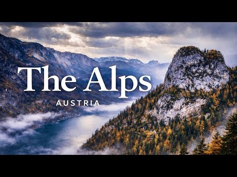 FLYING OVER THE ALPS (4K) || Austrian Alps Road Trip