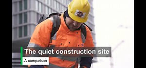 A significant advantage of our zero emission machines is their low noise level. But what does this actually mean? Find out in the video. Tell us: What is your opinion of the quiet construction site? | Wacker Neuson
