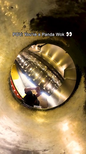 Panda woks literally have the most delicious job in the world 👀