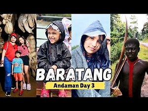 Andaman Day 3 🌴⚠️ Baratang Island Secrets! 😱 Jarawa Tribe 👀 | Mud Volcano 🌋 | Limestone Cave 😲