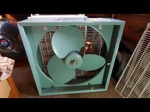 Oiling 2 GE Box Fans