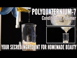 POLYQUATERNIUM-7 - Conditioning Polymer - Low Viscosity Liquid for Homemade All Skin & Hair Care App