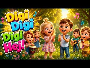 🎵 Digi Digi Digi Hey! 🎶 | Kids' Dance Song About Friendship and Helping
