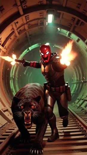 Red Hood vs black panther #speedsong #song #dance #music #spedup #softboard #frontbending #pheedloop