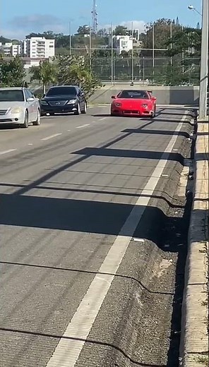 Big Turbo Mitsubishi GTO launch test