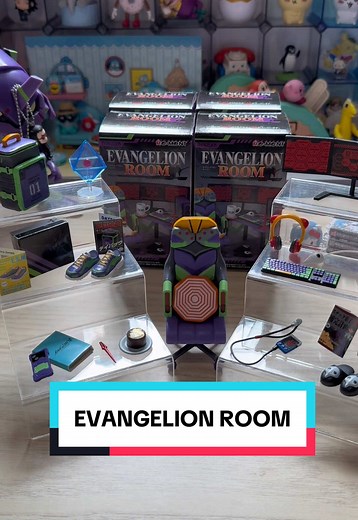 Evangelion Room Miniatures: Stunning Re-Ment Set Unboxing
