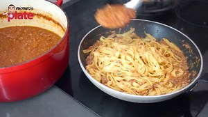 Homemade Tagliatelle