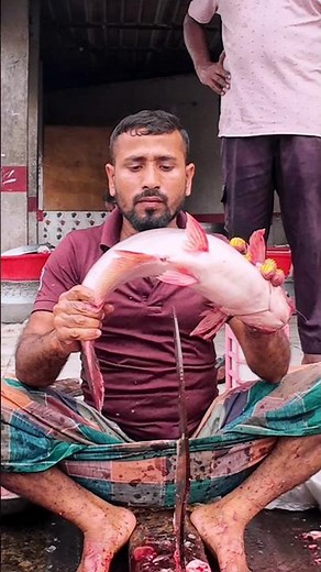 Fastest Pangas Fish Filleting Skills You've Ever Seen #fishfilleting #seafood #asmr #fishcooking