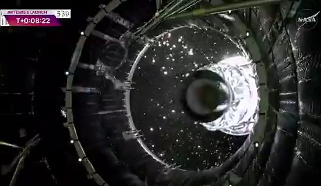 Nice view of the core stage separation!