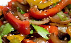 Poivrons à l'oriental