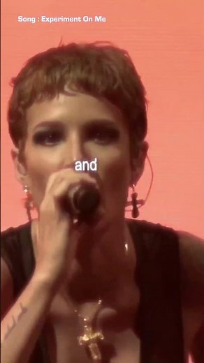 Halsey - Experiment on Me (Live) | Lyric Video ☣️