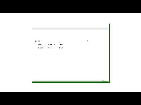 Grade 10 Accounting Equation Part 1
