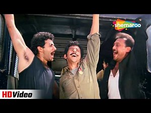 Oye Oye Oye Oye - with Titles | Tridev (1989) | Bollywood Song | Udit Narayan, Amit Kumar