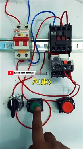 AUTO MANUAL MOTOR STARTER WITH CONTROL DIAGRAM #Alhamdulillah #Rashidkhangenerator #electrician #mechanic #electronic #generator #technician #india #saudiarabia #usa #america #england #canada #netherlands #ireland #education #engineproblem #california #engineering #newyork #alberta #caterpillar #cummins #perkins #doosan #mtu #germany #automotive #automobile #كهربائي | Rashid Khan