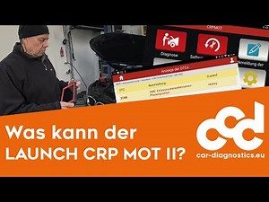 Wie viel kann der Launch CRP MOT II Diagnosetester?