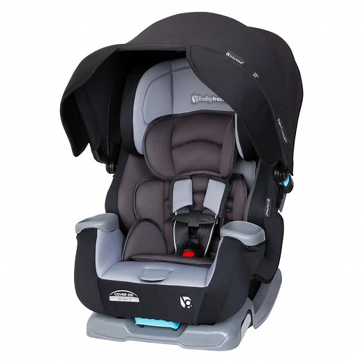 Baby Trend Cover Me 4-in-1 Convertible Car Seat | Rear-to-Front Facing Car Seat and Booster