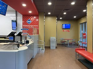 Domino's interior