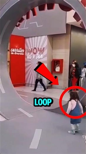 This Little Girl Try Full Loop⁉️ #girl #loop #fail