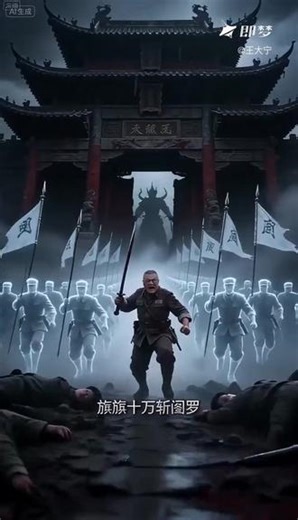 《梅岭三章》其一 断头今日意如何？创业艰难百战多。此去泉台招旧部，旌旗十万斩阎罗。#英雄们的胜利之路 #战争之殇 #战斗中的信仰