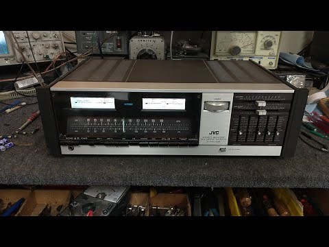 Servicing a 1970s JVC JR-s301mk2 stereo receiver.