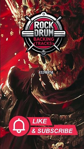 135 BPM Rock Drum Loop – Driving Energy Groove