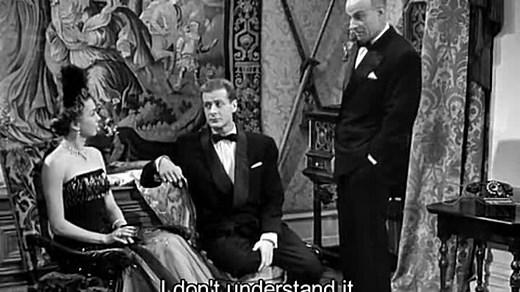 Edouard And Caroline (1951) Daniel Gélin, Anne Vernon, Elina Labourdette