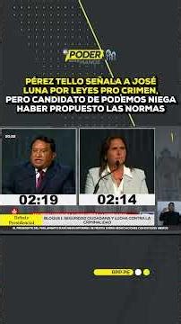 José Luna vs Marisol Pérez Tello by laws procreate #SHORTRPP