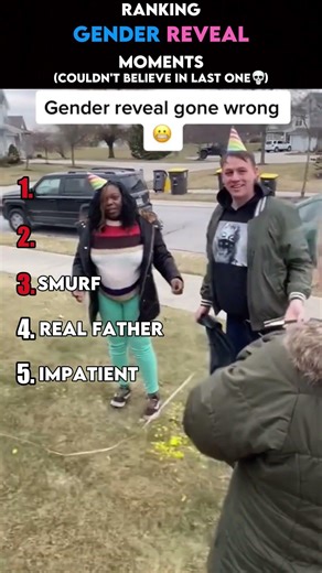 Gender Reveal Gone Wrong👶👼