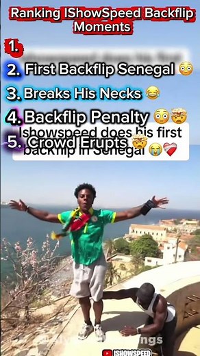 Ranking IShowSpeed’s BEST Backflip Moments 😂🤸 (From Worst to Best!)