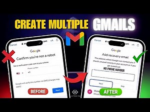 How to Create Unlimited Gmail Accounts Without Phone Verification (2025 Guide)
