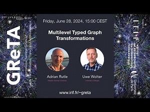 GReTA seminar: Multilevel Typed Graph Transformations
