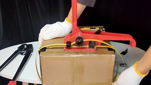 Watch How to use the seal polyester strapping tensioner and sealer? on Amazon Live