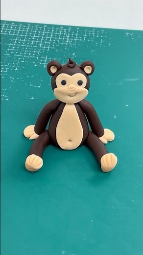 I Made Fondant Monkeys For My Daughter's Birthday Cake